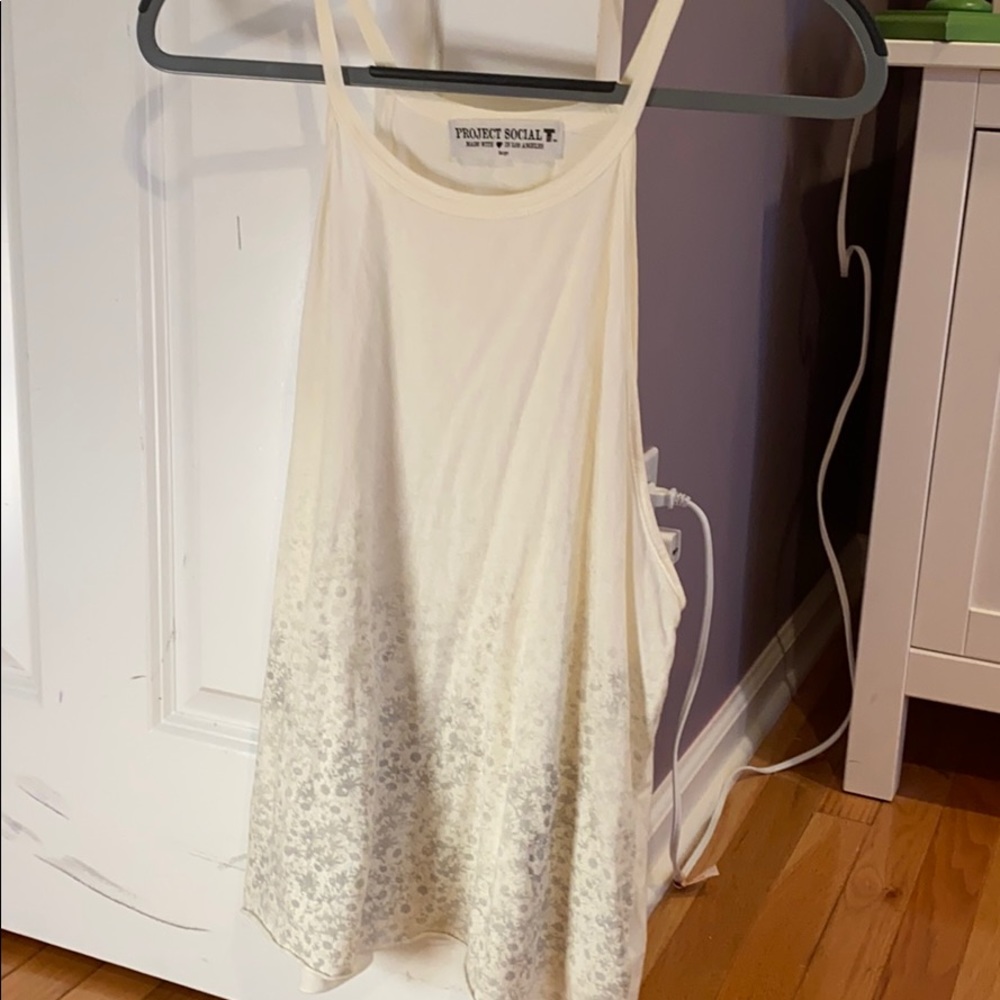 High neck tank top